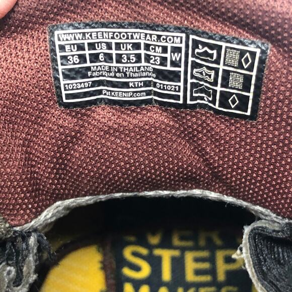 KEEN Women’s Size 6 M Terradora II Waterproof Hiking Boots 1023497 Tan Burgundy - Picture 7 of 8